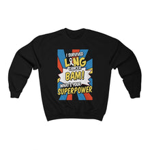 Load image into Gallery viewer, Survived Lung Cancer Sweater