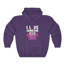 Load image into Gallery viewer, Breast Cancer Love Hoodie