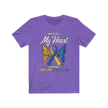 Load image into Gallery viewer, Down Syndrome My Heart T-shirt