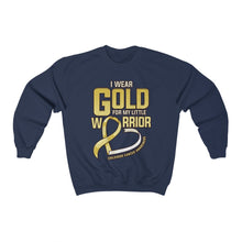Load image into Gallery viewer, Childhood Cancer Warrior Sweater