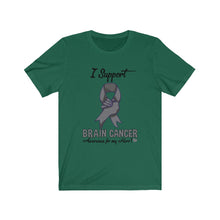 Load image into Gallery viewer, Brain Cancer Supporter T-shirt