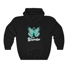Load image into Gallery viewer, Ovarian Cancer Warrior Hoodie