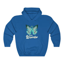 Load image into Gallery viewer, Ovarian Cancer Warrior Hoodie