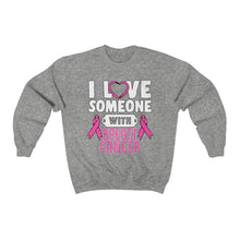 Load image into Gallery viewer, Breast Cancer Love Sweater