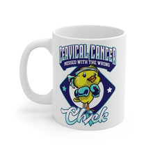 Load image into Gallery viewer, Cervical Cancer Chick Mug