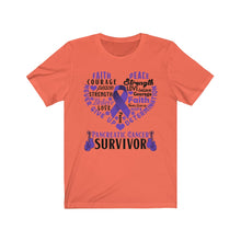 Load image into Gallery viewer, Pancreatic Cancer Survivor T-shirt