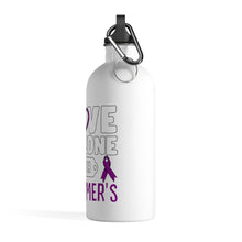 Load image into Gallery viewer, Alzheimer's Love Steel Bottle