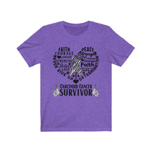 Load image into Gallery viewer, Carcinoid Cancer Survivor Tee