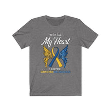 Load image into Gallery viewer, Down Syndrome My Heart T-shirt