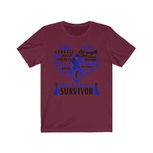 Load image into Gallery viewer, Colon Cancer Survivor T-shirt