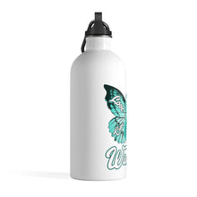 Load image into Gallery viewer, Ovarian Cancer Warrior Steel Bottle