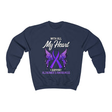 Load image into Gallery viewer, Alzheimer's My Heart Sweater
