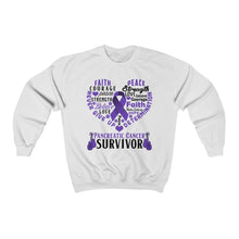 Load image into Gallery viewer, Pancreatic Cancer Survivor Sweater