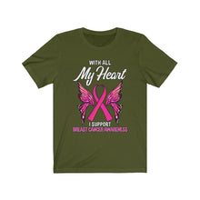 Load image into Gallery viewer, Breast Cancer My Heart Tee