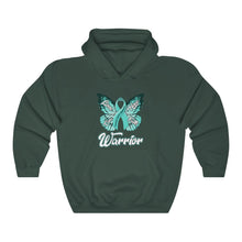 Load image into Gallery viewer, Ovarian Cancer Warrior Hoodie