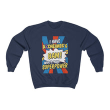 Load image into Gallery viewer, Alzheimer's Superpower Sweater