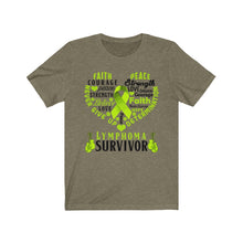Load image into Gallery viewer, Lymphoma Survivor T-shirt