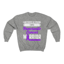 Load image into Gallery viewer, Pancreatic Cancer Warrior Sweater