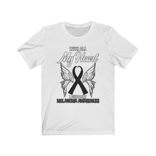Load image into Gallery viewer, Melanoma My Heart T-shirt