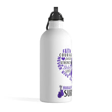 Load image into Gallery viewer, Hodgkin's Lymphoma Survivor Steel Bottle