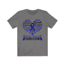 Load image into Gallery viewer, Colon Cancer Survivor T-shirt