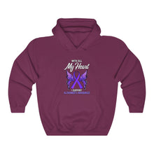 Load image into Gallery viewer, Alzheimer's My Heart Hoodie