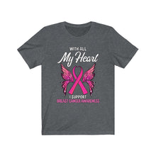 Load image into Gallery viewer, Breast Cancer My Heart Tee