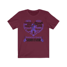 Load image into Gallery viewer, Pancreatic Cancer Survivor T-shirt
