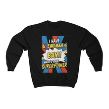 Load image into Gallery viewer, Alzheimer's Superpower Sweater