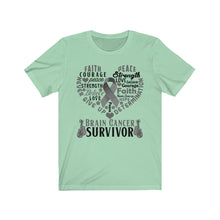 Load image into Gallery viewer, Brain Cancer Survivor T-shirt
