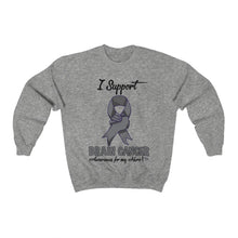 Load image into Gallery viewer, Brain Cancer Supporter Sweater