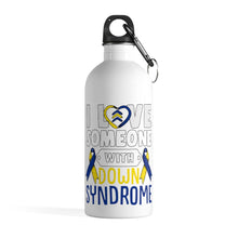 Load image into Gallery viewer, Down Syndrome Love Steel Bottle
