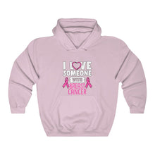 Load image into Gallery viewer, Breast Cancer Love Hoodie