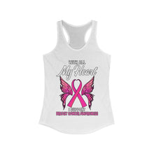 Load image into Gallery viewer, Breast Cancer My Heart Tank Top