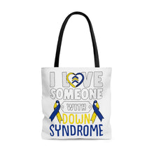 Load image into Gallery viewer, Down Syndrome Love Tote Bag