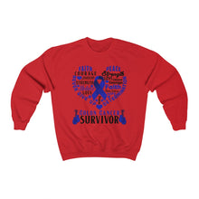 Load image into Gallery viewer, Colon Cancer Survivor Sweater