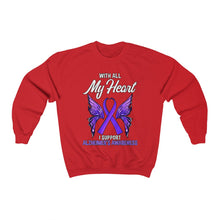 Load image into Gallery viewer, Alzheimer's My Heart Sweater