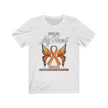 Load image into Gallery viewer, Multiple Sclerosis My Heart T-shirt