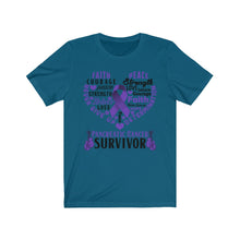 Load image into Gallery viewer, Pancreatic Cancer Survivor T-shirt