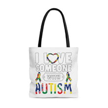 Load image into Gallery viewer, Autism Love Tote Bag