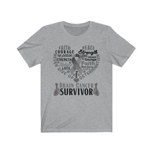 Load image into Gallery viewer, Brain Cancer Survivor T-shirt
