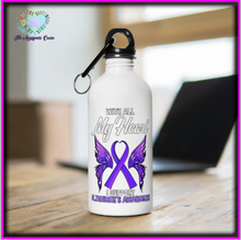 Load image into Gallery viewer, Alzheimer's My Heart Steel Bottle