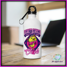 Load image into Gallery viewer, Breast Cancer Chick Steel Bottle