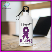 Load image into Gallery viewer, Epilepsy Supporter Steel Bottle
