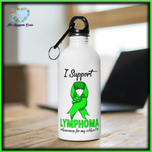 Load image into Gallery viewer, Lymphoma Support Steel Bottle