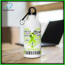 Load image into Gallery viewer, Lymphoma Survivor Steel Bottle