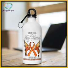 Load image into Gallery viewer, Multiple Sclerosis My Heart Steel Bottle