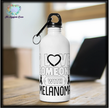 Load image into Gallery viewer, Melanoma Love Steel Bottle
