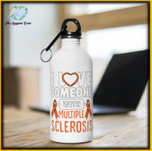 Load image into Gallery viewer, Multiple Sclerosis Love Steel Bottle