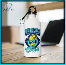 Load image into Gallery viewer, Ovarian Cancer Chick Steel Bottle